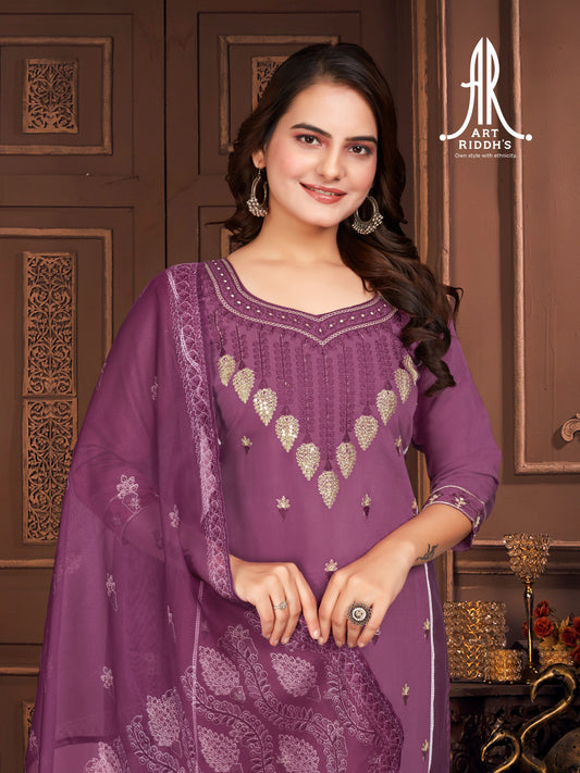 Altina collection of artriddhs with kurti pent and duppta