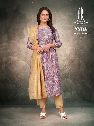 artriddhs nayra 01C nayra cut kurti pair